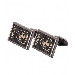 Ferrari Logo Metallic Cufflinks
